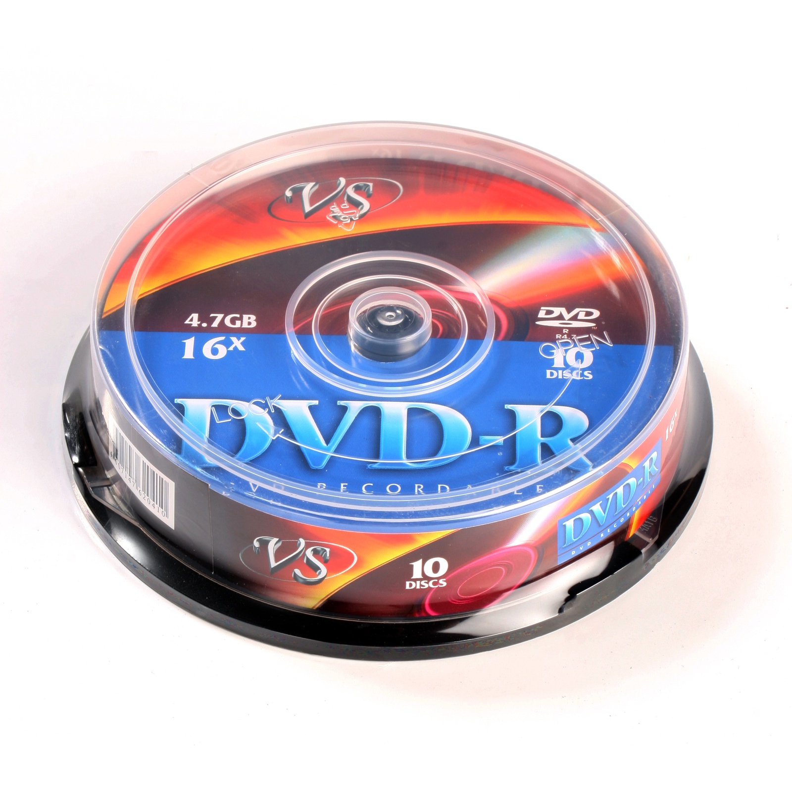 фото Диск vs dvd-r 4.7 gb cake box 10 шт