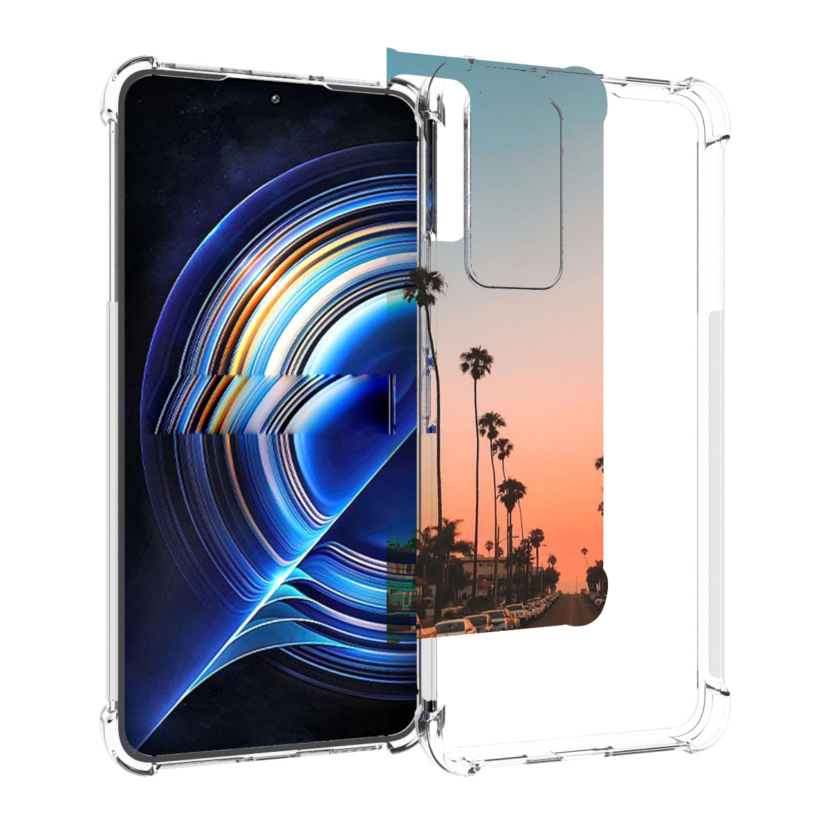 

Чехол MyPads дорога-с-закатом для Tecno Camon 19 Neo, Прозрачный, Tocco