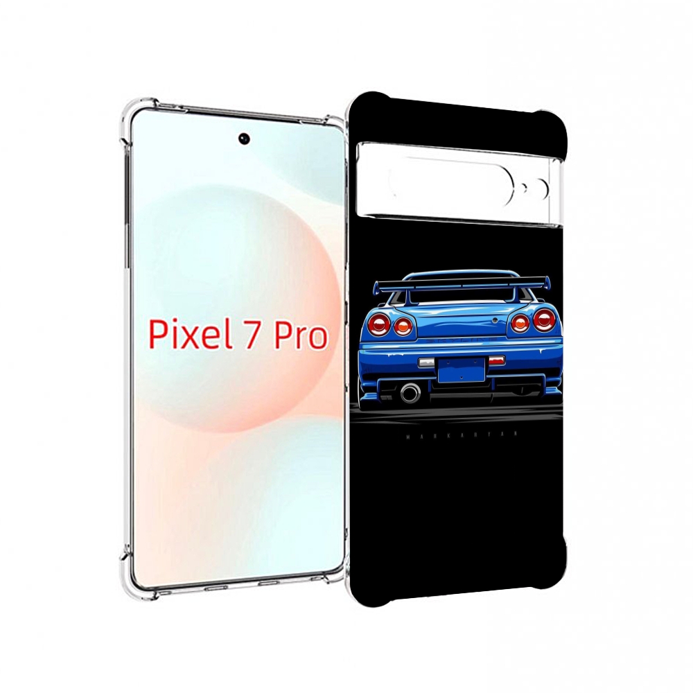 

Чехол Mypads Машина-Синяя Мужской Для Google Pixel 7 Pro, Прозрачный, Tocco