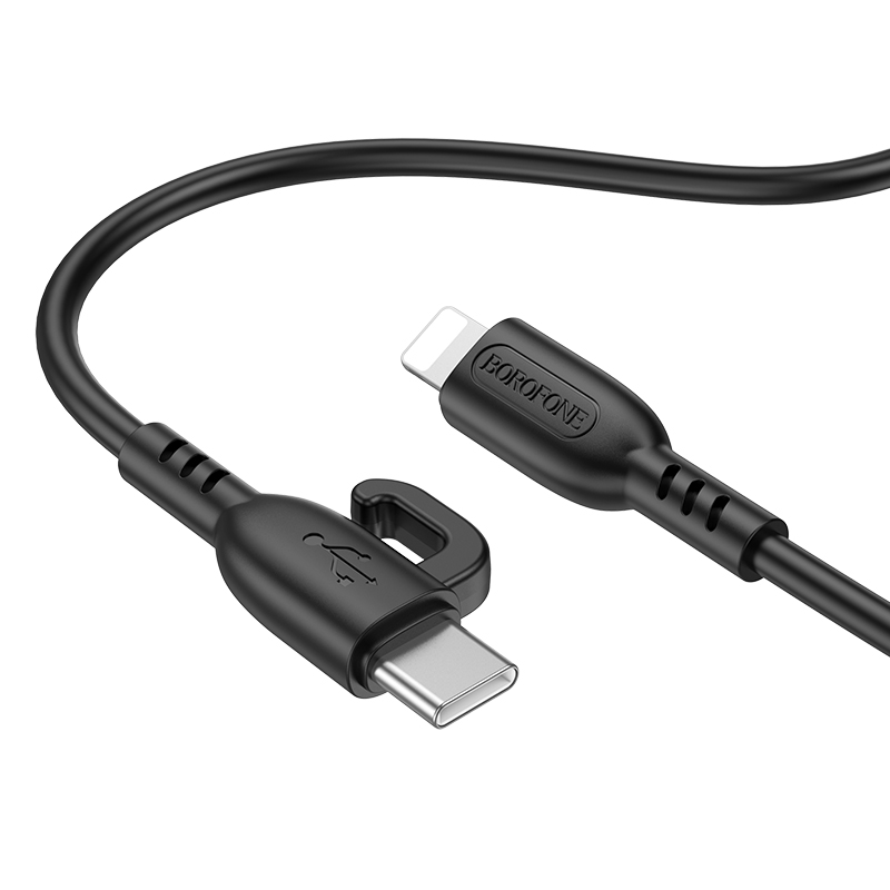 

Кабель Lightning-USB Type-C Borofone BX91 1м черный, BX91