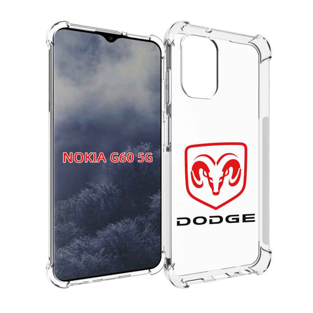 

Чехол MyPads dodge-2 мужской для Nokia G60 5G, Прозрачный, Tocco