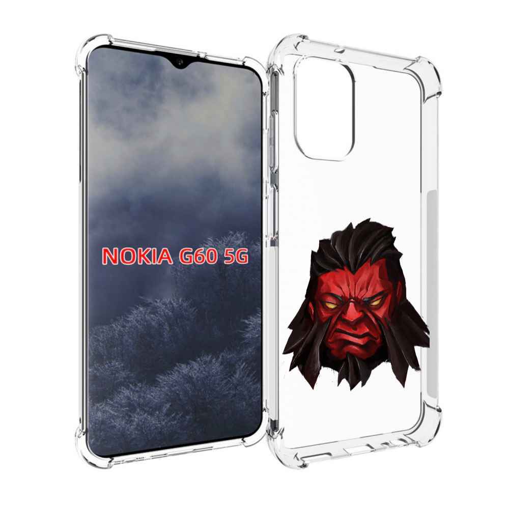 

Чехол MyPads dota-2-axe для Nokia G60 5G, Прозрачный, Tocco