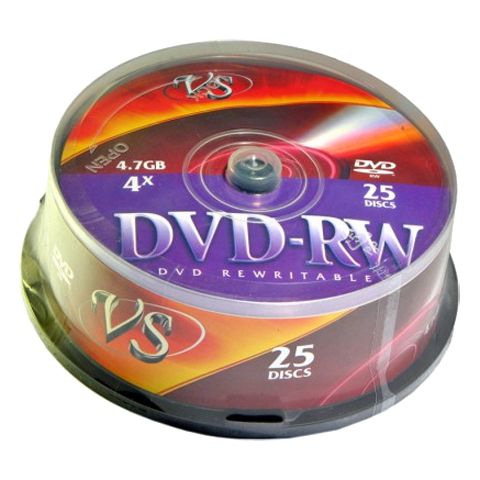 фото Диск vs dvd-rw 4.7 gb 25 шт