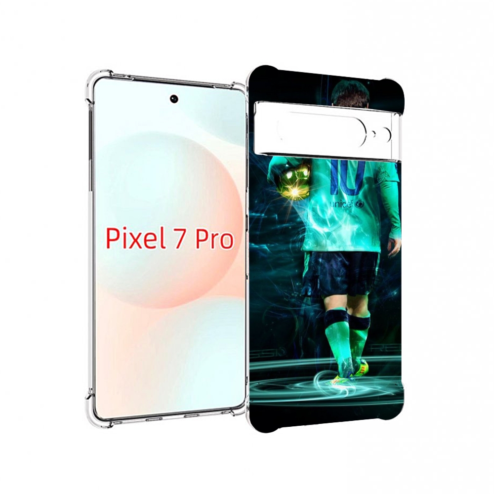 

Чехол Mypads Месси Мужской Для Google Pixel 7 Pro, Прозрачный, Tocco