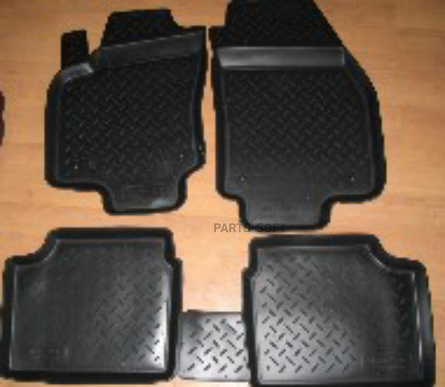 

NORPLAST NPLPO1416 Коврики автомобильные комплект 4 шт. () 1шт