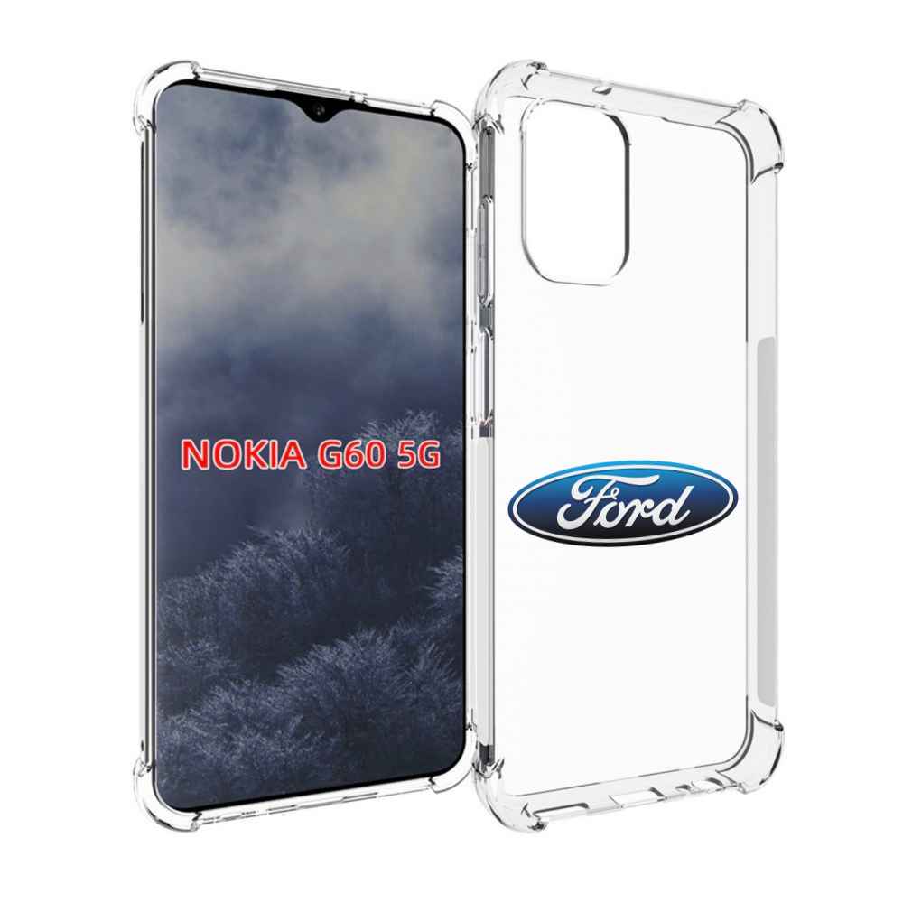 

Чехол MyPads ford-3 мужской для Nokia G60 5G, Прозрачный, Tocco