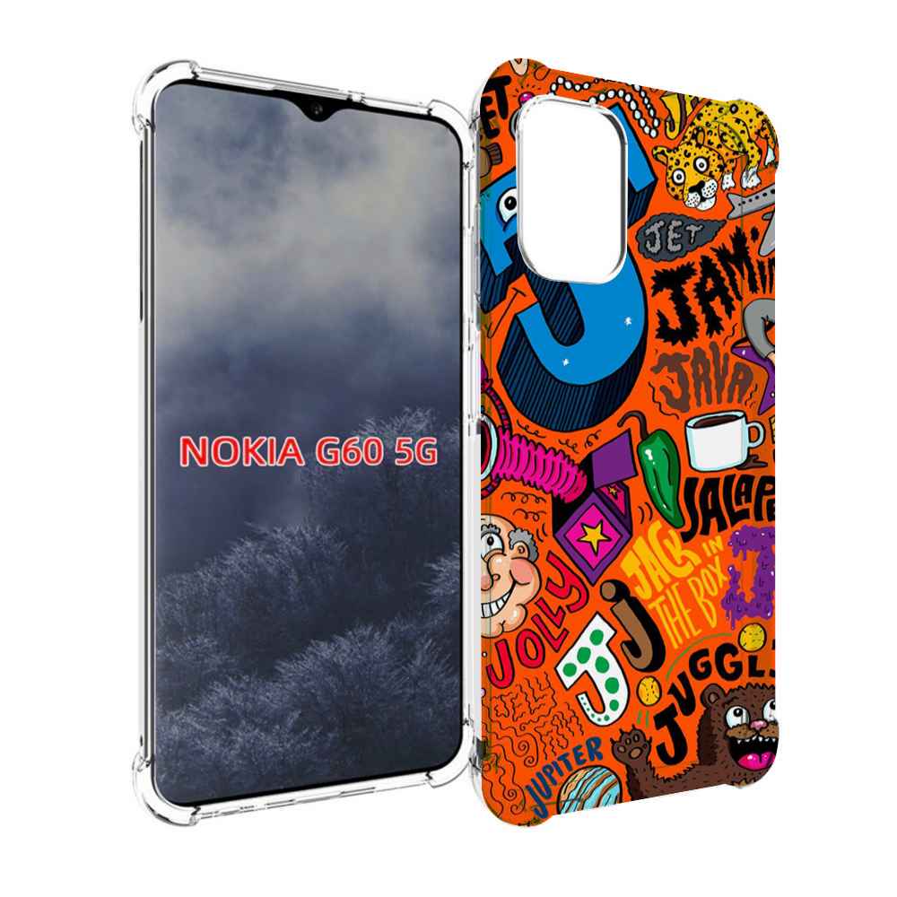 

Чехол MyPads funky-decor для Nokia G60 5G, Прозрачный, Tocco