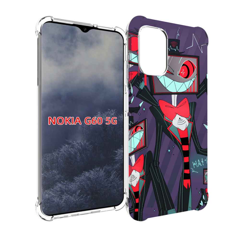 

Чехол MyPads hazbin hotel для Nokia G60 5G, Прозрачный, Tocco