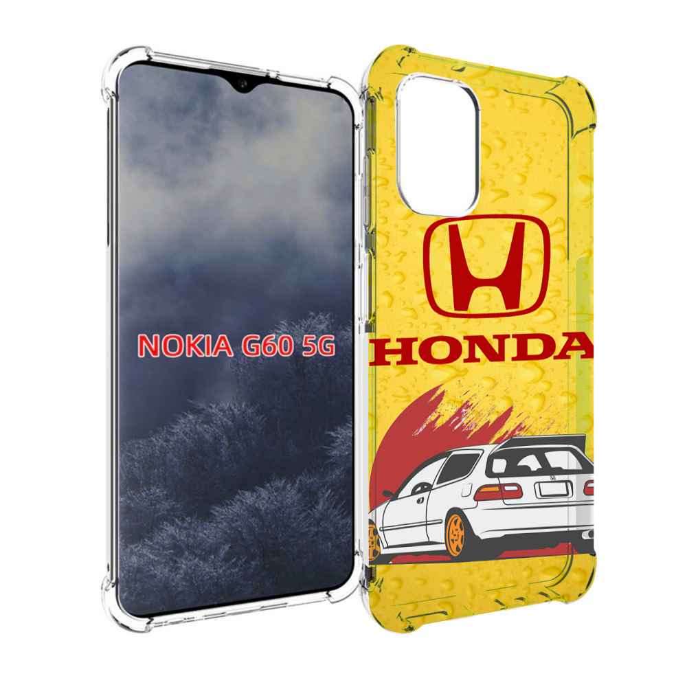 

Чехол MyPads honda-motor для Nokia G60 5G, Прозрачный, Tocco