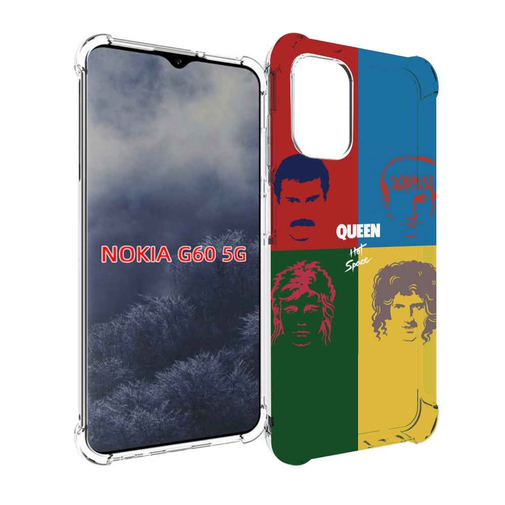

Чехол MyPads hot space queen альбом для Nokia G60 5G, Прозрачный, Tocco