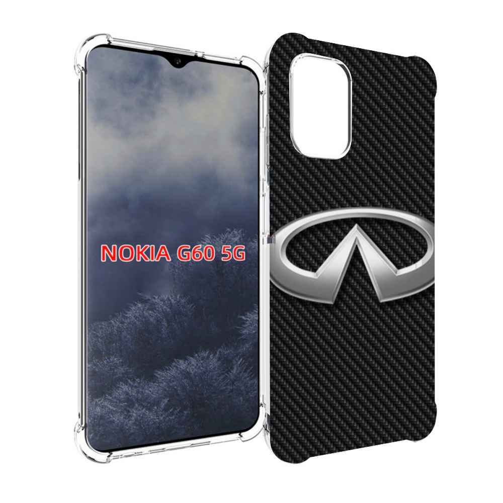 

Чехол MyPads infiniti-инфинити-2 мужской для Nokia G60 5G, Прозрачный, Tocco