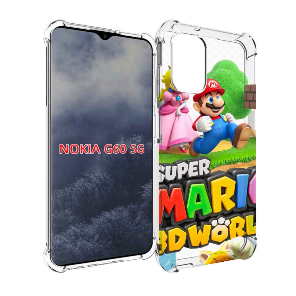 

Чехол MyPads Super Mario 3D World для Nokia G60 5G, Прозрачный, Tocco