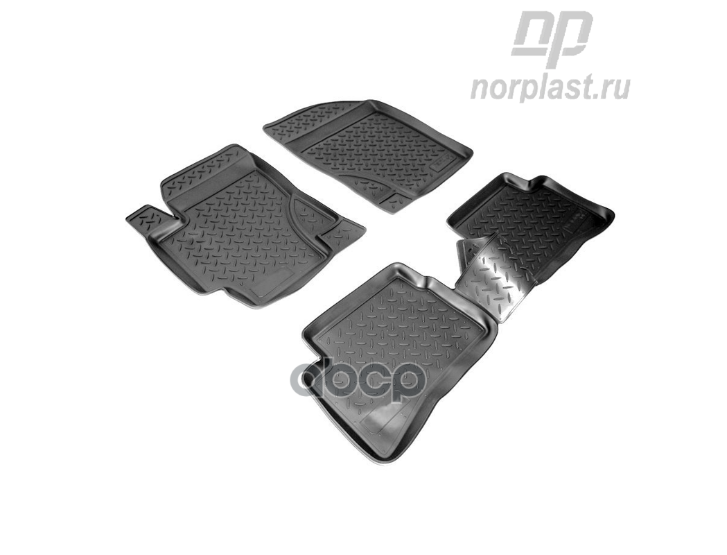 

Коврики Салон. Hyundai Verna (2006-2010) Черн Полиурет Компл NORPLAST npl-po-31-80