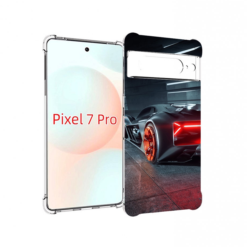 

Чехол Mypads Ночной-Город Мужской Для Google Pixel 7 Pro, Прозрачный, Tocco