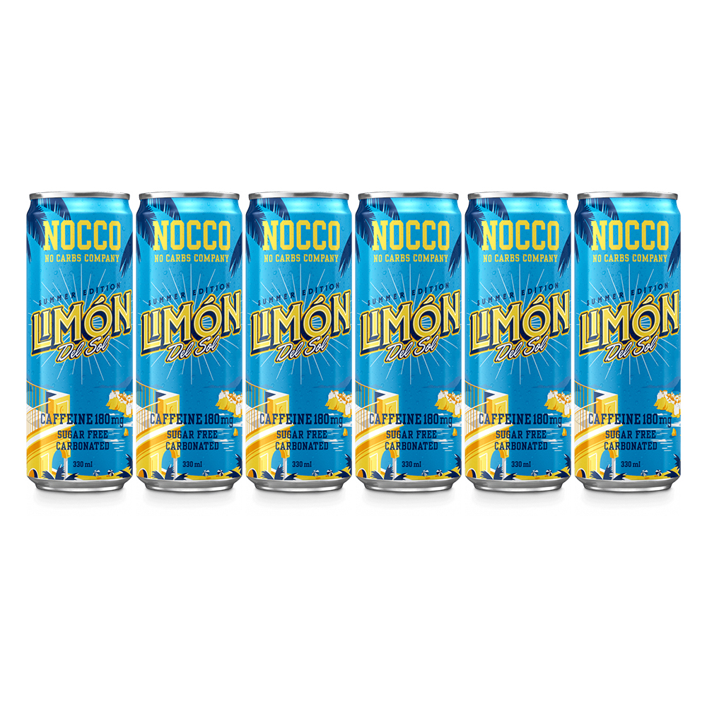 фото Энергетический напиток nocco bcaa limon del sol 6 шт по 330 мл