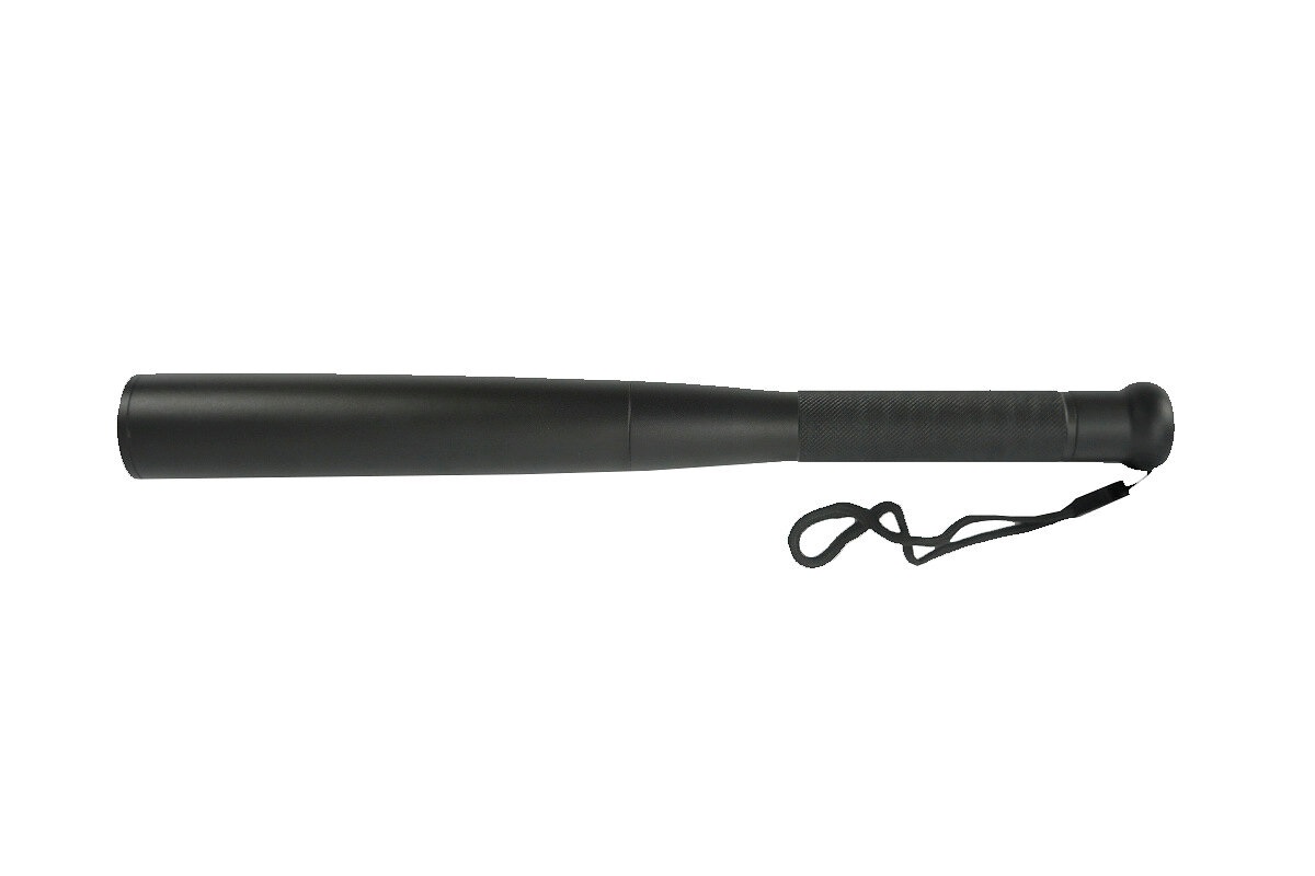Бита бейсбольная алюминиевая с фонарем 31 см (фонарь-бита)