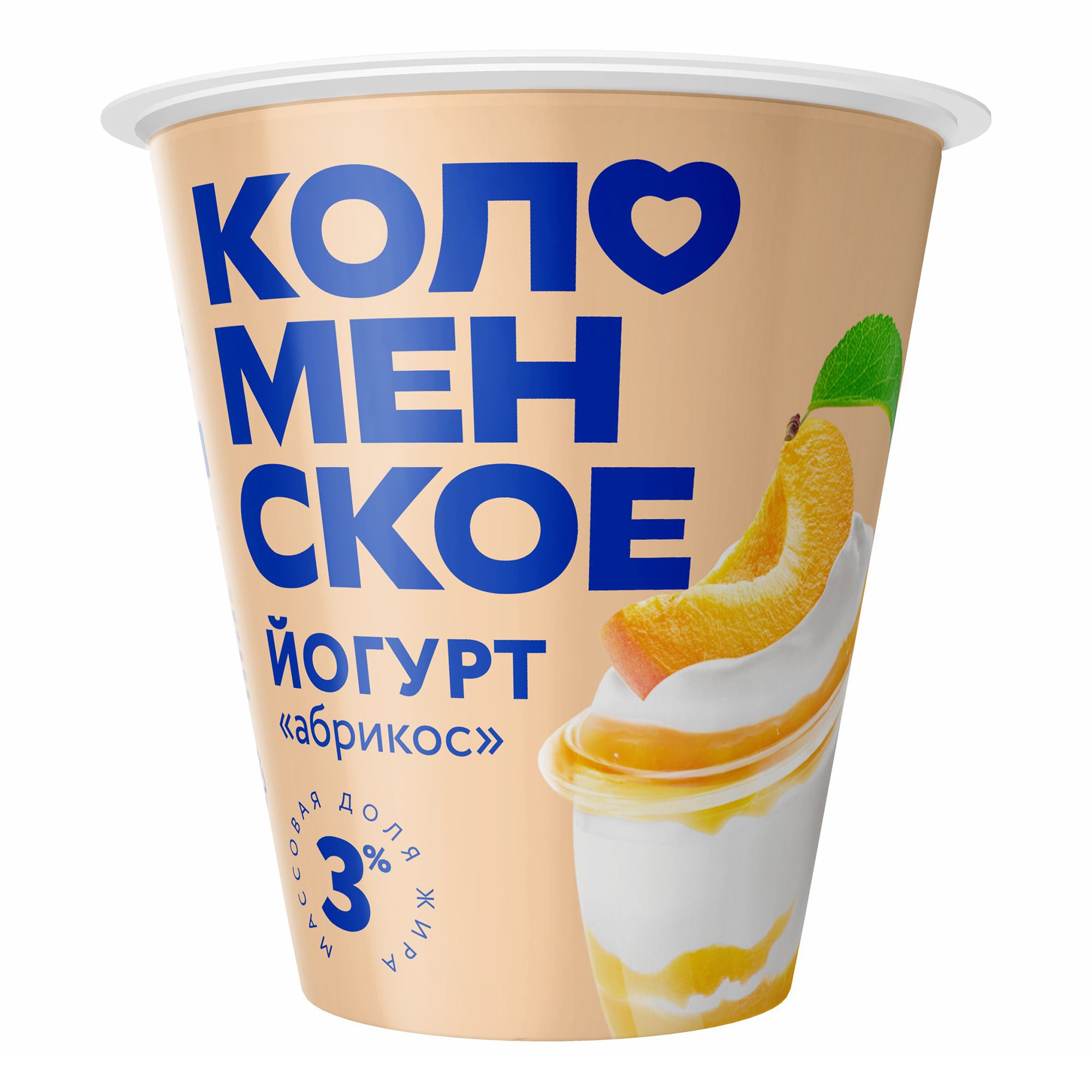 

Йогурт Коломенское абрикос 3% 130 г