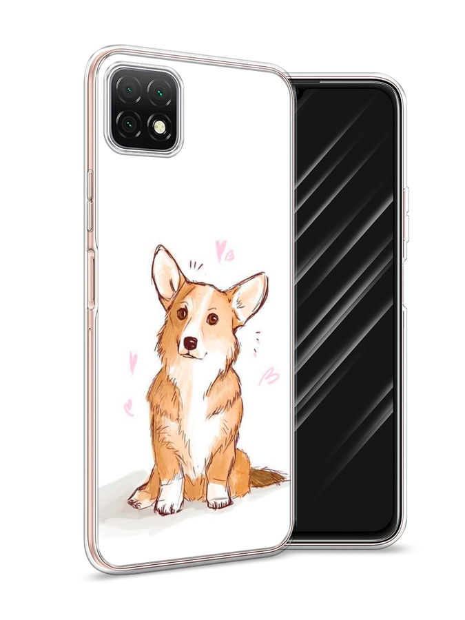 

Чехол Awog на Wiko T3 "Корги любовь", Разноцветный