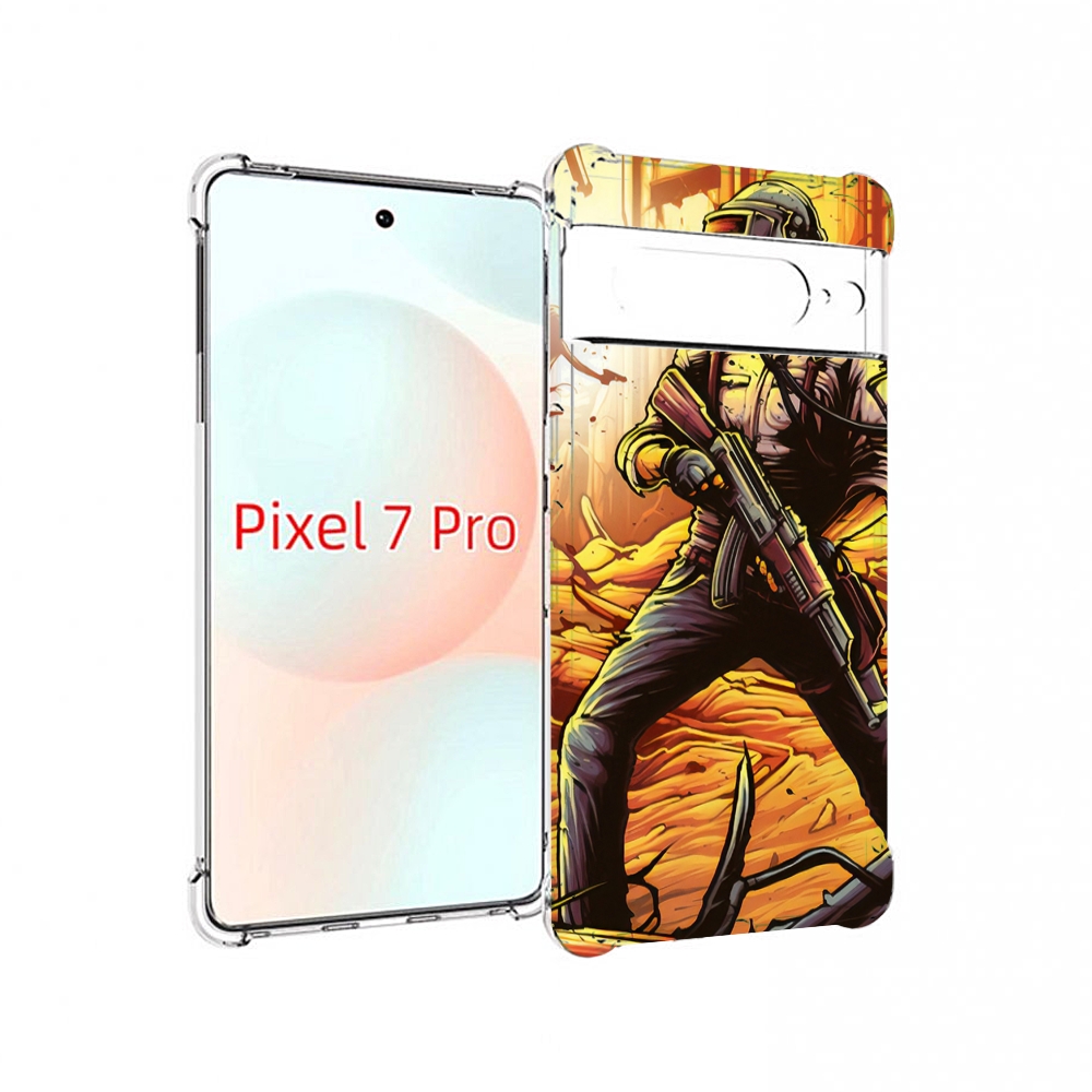 

Чехол Mypads Пабг Для Google Pixel 7 Pro, Прозрачный, Tocco