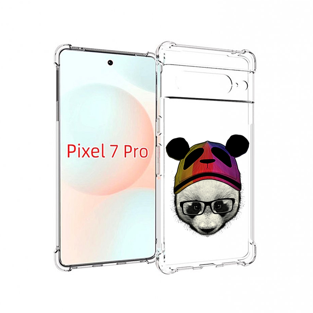 

Чехол Mypads Панда В Шапке Для Google Pixel 7 Pro, Прозрачный, Tocco