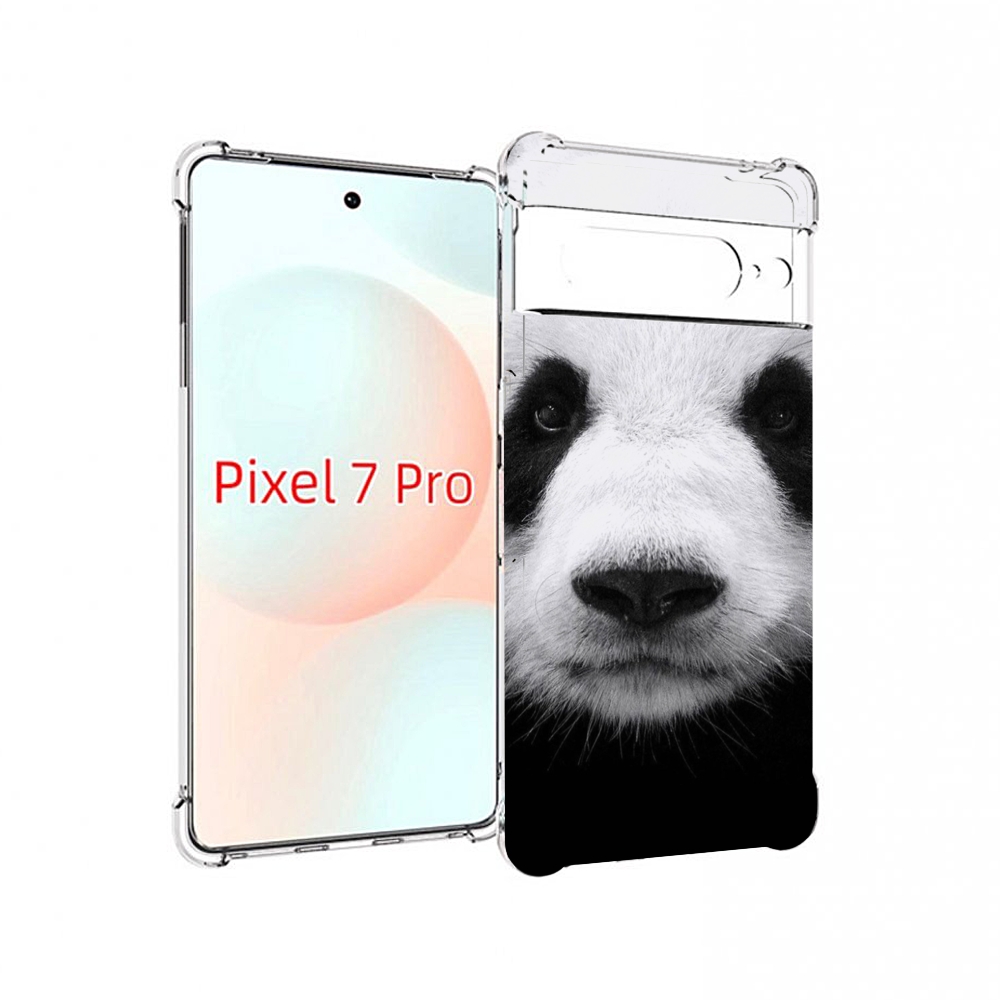 

Чехол Mypads Панда-Портрет Для Google Pixel 7 Pro, Прозрачный, Tocco