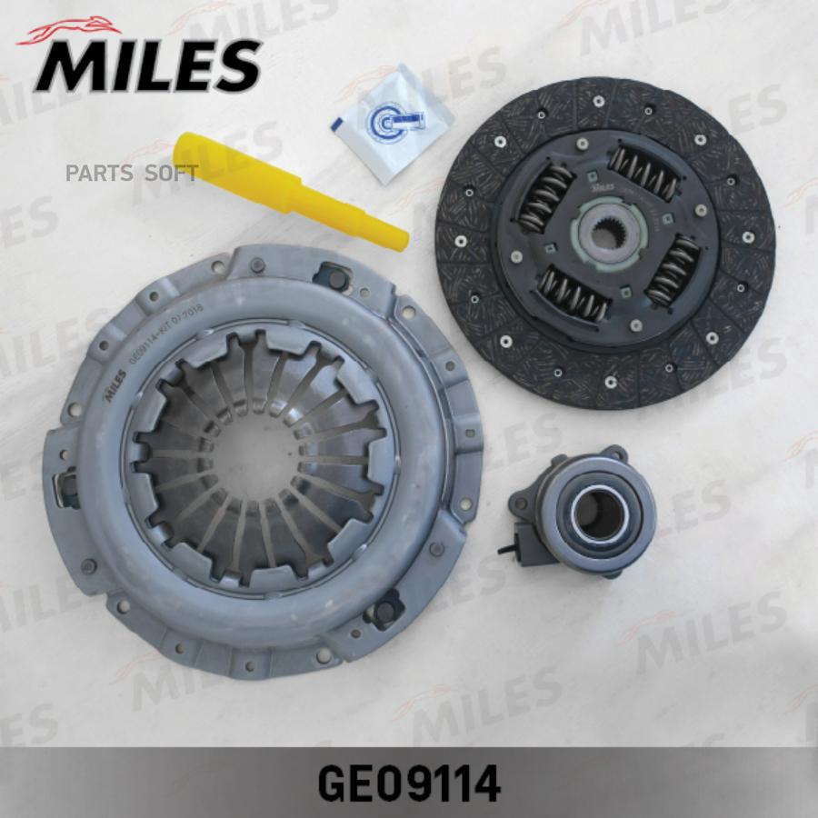 

MILES Сцепление в сборе (с подшипником) CHEVROLET LACETTI 1.4-1.6 03- с подшипником