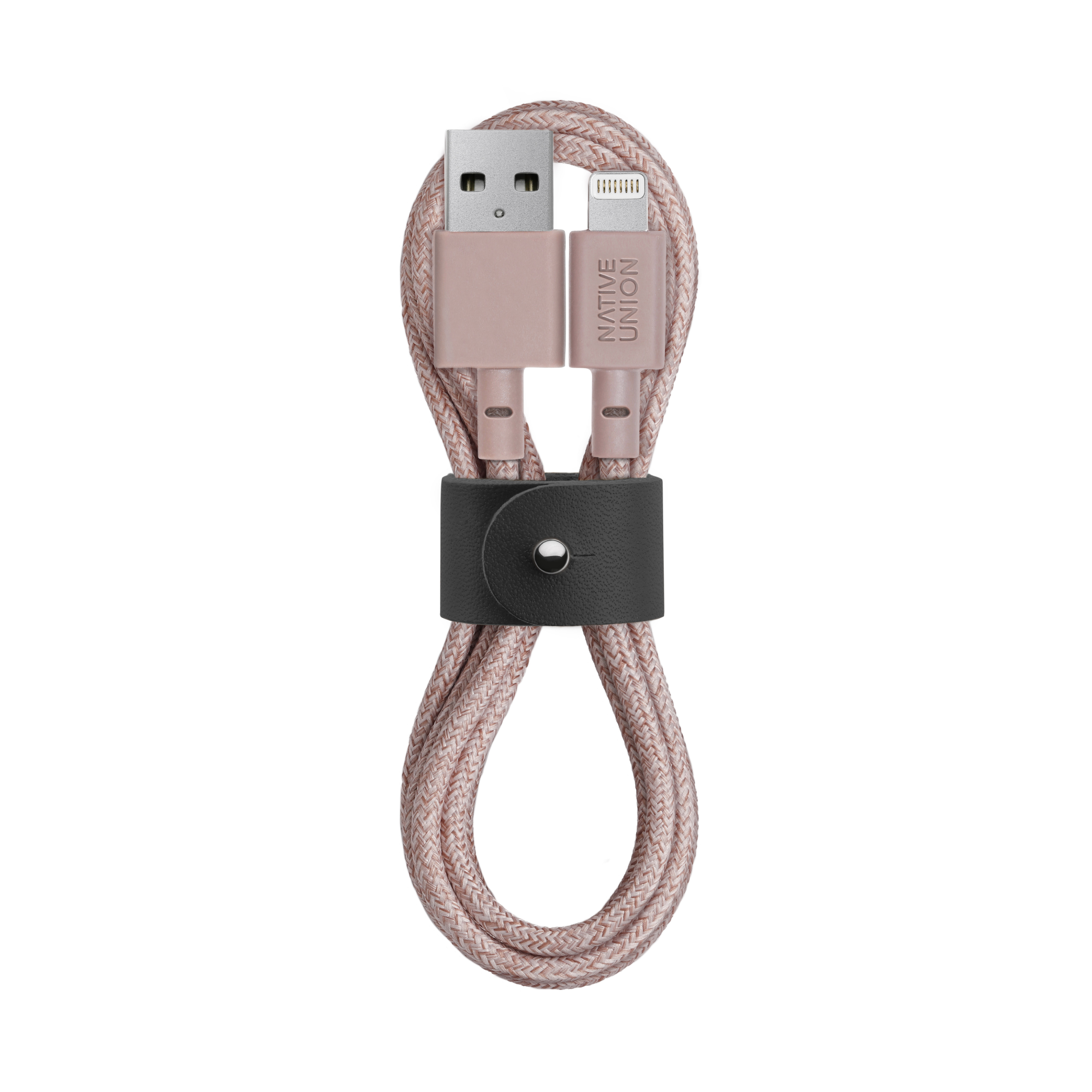 Кабель Usb - Usb-A/Lightning Native Union Belt Cable 1.2 М Розовый