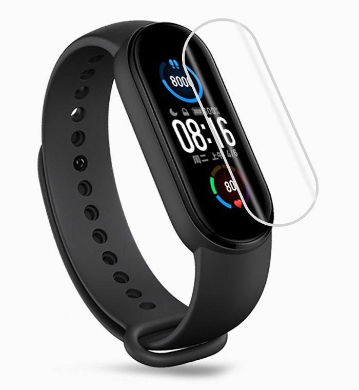 Защитная пленка для Xiaomi Mi Band 4,5,6 комплект 2 шт