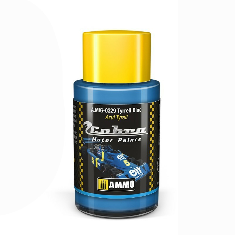 

Акриловая Краска Ammo Mig Cobra Motor Синий Tyrell Amig0329