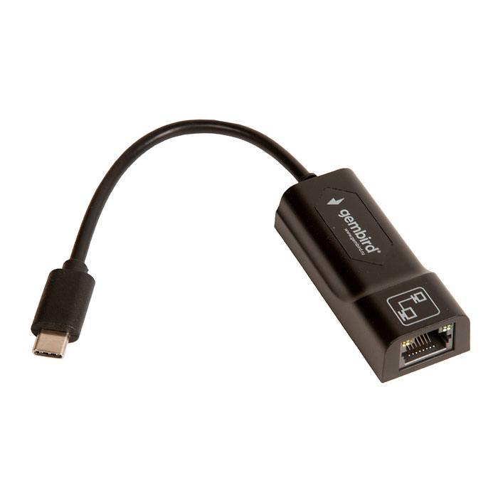 

Адаптер Gembird USB-C – Ethernet (870754), Черный, NIC-U6