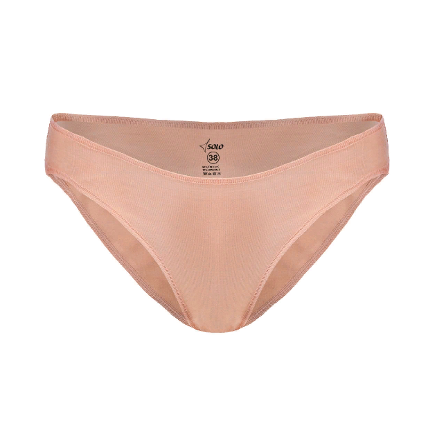 Трусы невидимки SOLO BD40-2 миди, бежевые (р. 40)
