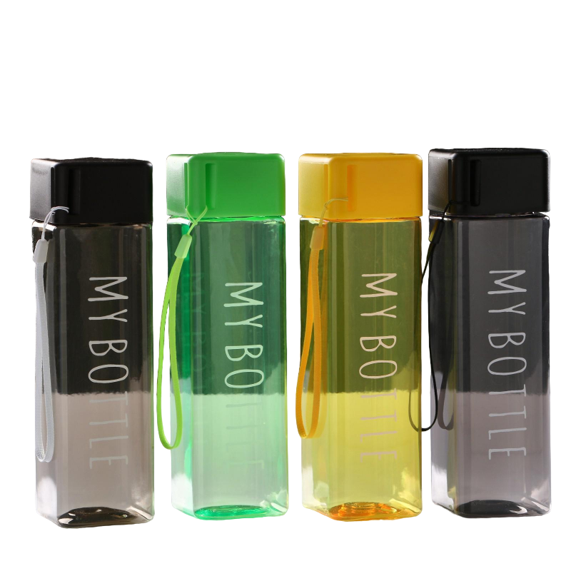 

Бутылка для воды My bottle 450 мл, прямоугольная, 5.5х20 см, микс 4460511 1420218, Разноцветный, My bottle