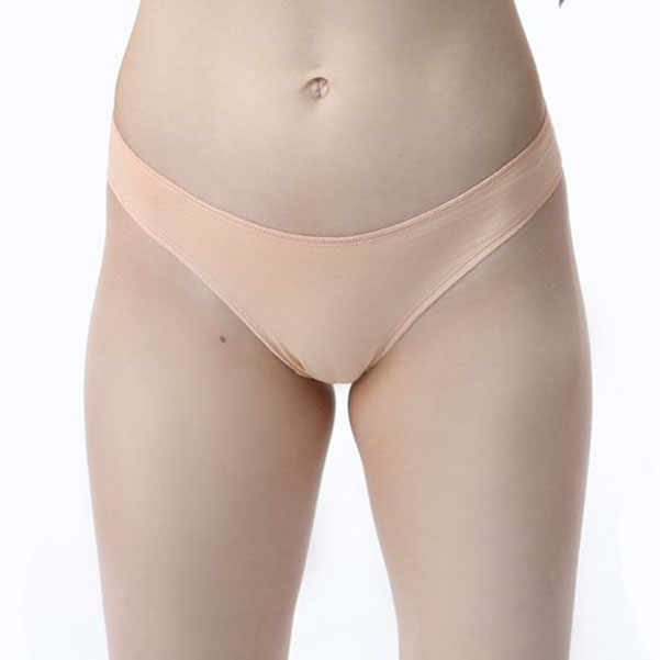 Трусы невидимки SOLO BD40-2 миди, бежевые (р. 44)