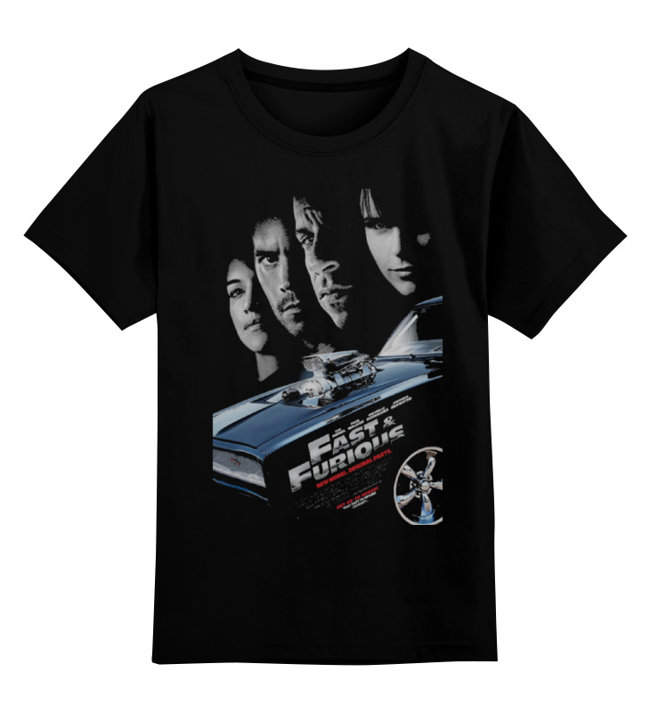 

Футболка детская Printio Fast & furious цв. черный р. 164, Fast & furious