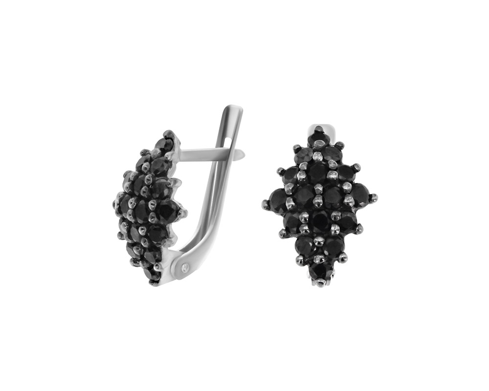 

Серьги из серебра ЯХОНТ Золотой 144982, фианит, 144982