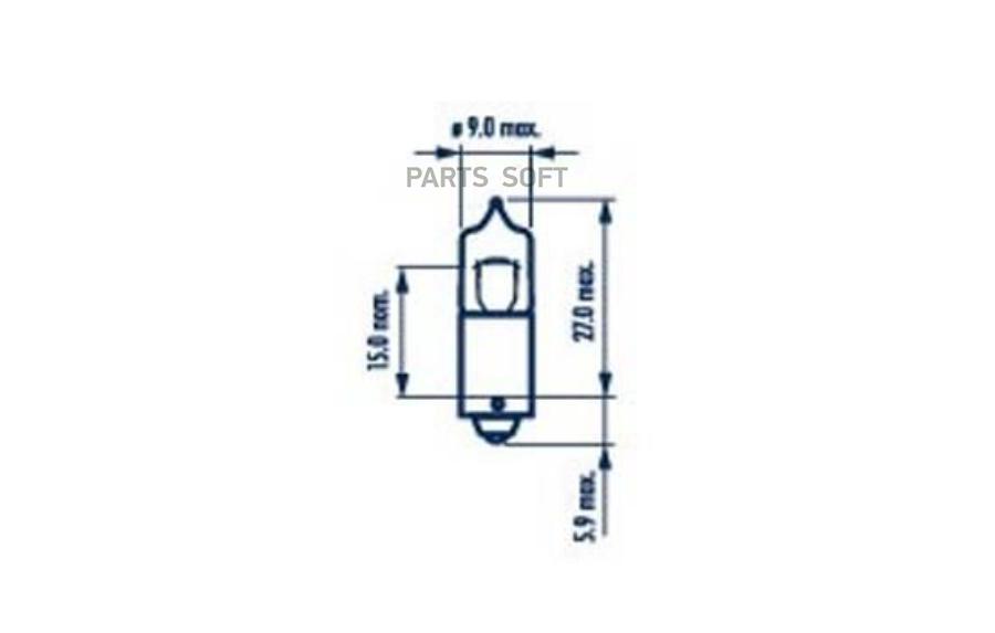 

Лампа Н20W 12V 20W Min10 NARVA 178353000