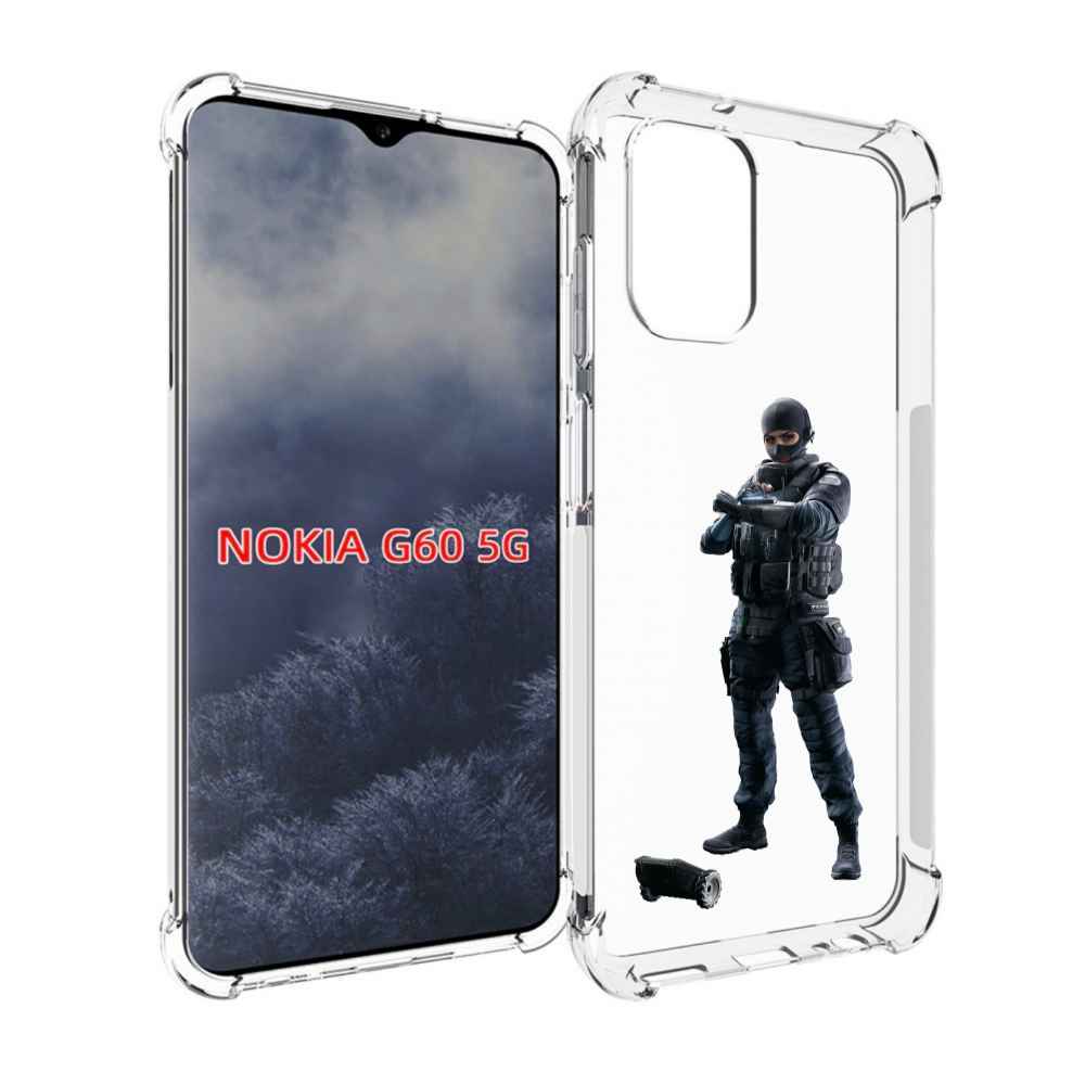 Чехол MyPads Tom-Clancy's-Rainbow-Six-1 для Nokia G60 5G