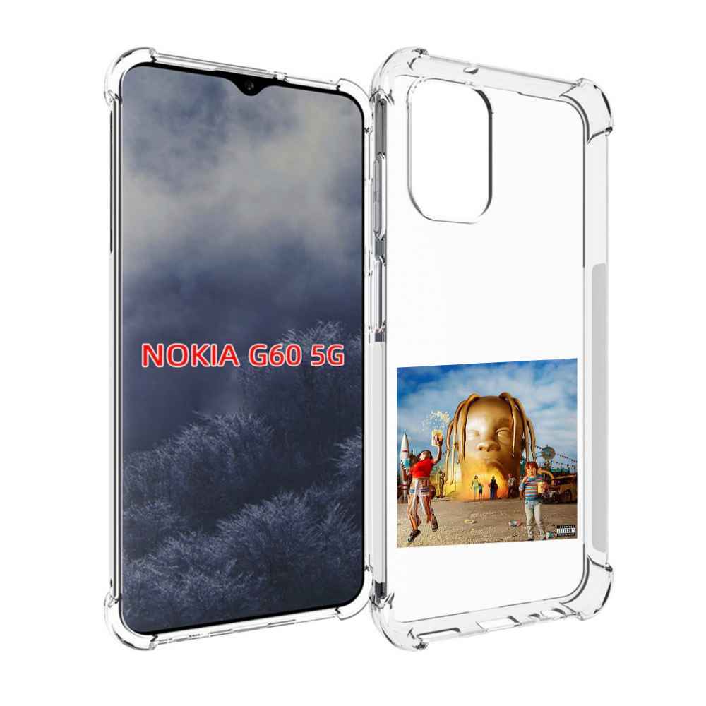 

Чехол MyPads Travis Scott - Astroworld для Nokia G60 5G, Прозрачный, Tocco