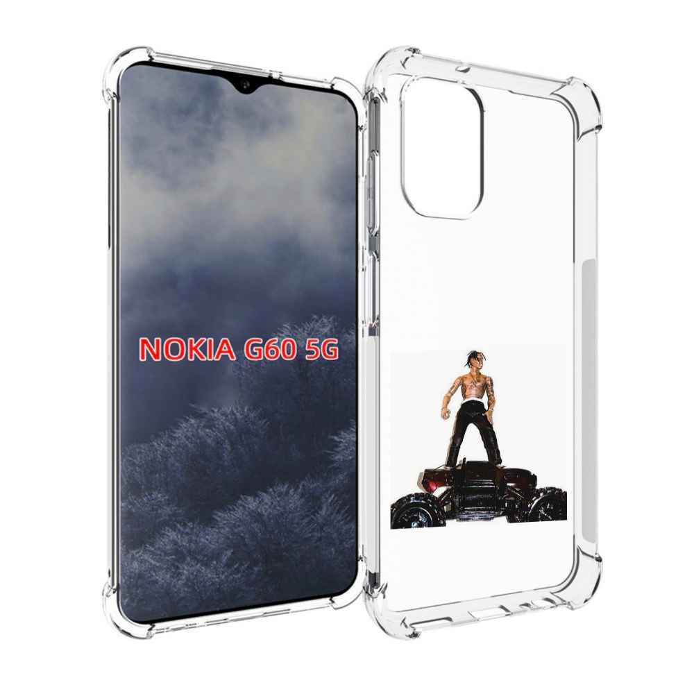 

Чехол MyPads Travis Scott - Rodeo для Nokia G60 5G, Прозрачный, Tocco