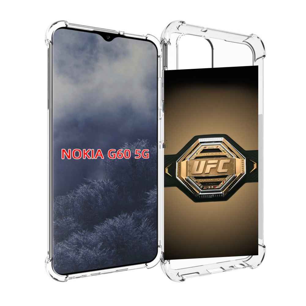 

Чехол MyPads UFC единоборства мужской для Nokia G60 5G, Прозрачный, Tocco