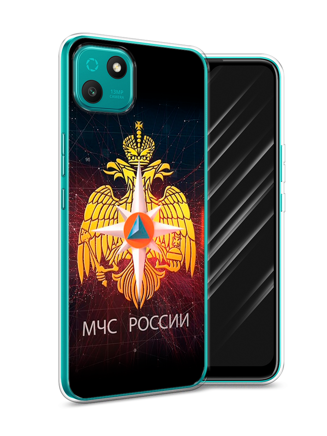 

Чехол Awog на Wiko T10 "МЧС России", Разноцветный
