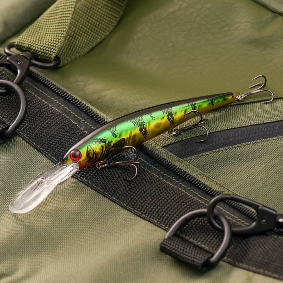 

Воблер Bambucho с лопастью, Deep Walleye, заглубление 7 м - 9 м, 160 мм, 19 г., deep421, Разноцветный, Deep Walleye