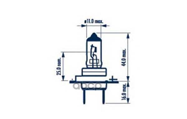 Лампа Nаrvа Галогеновая Н7 Рх26D 70W NARVA 48729