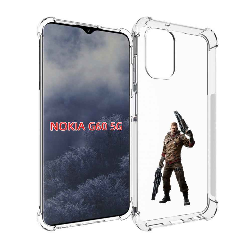 

Чехол MyPads Wolfenstein для Nokia G60 5G, Прозрачный, Tocco