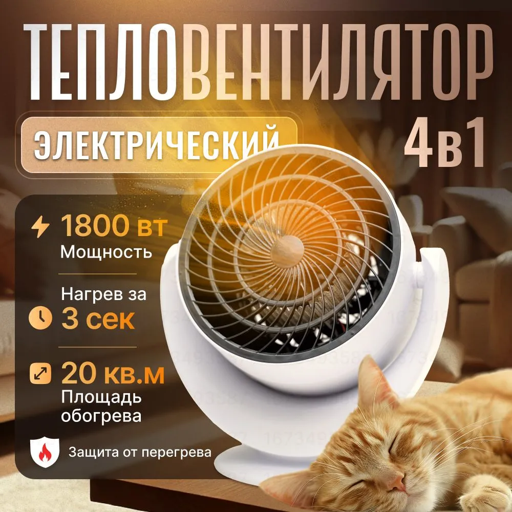 

Тепловентилятор A World of joy м99 белый, м99
