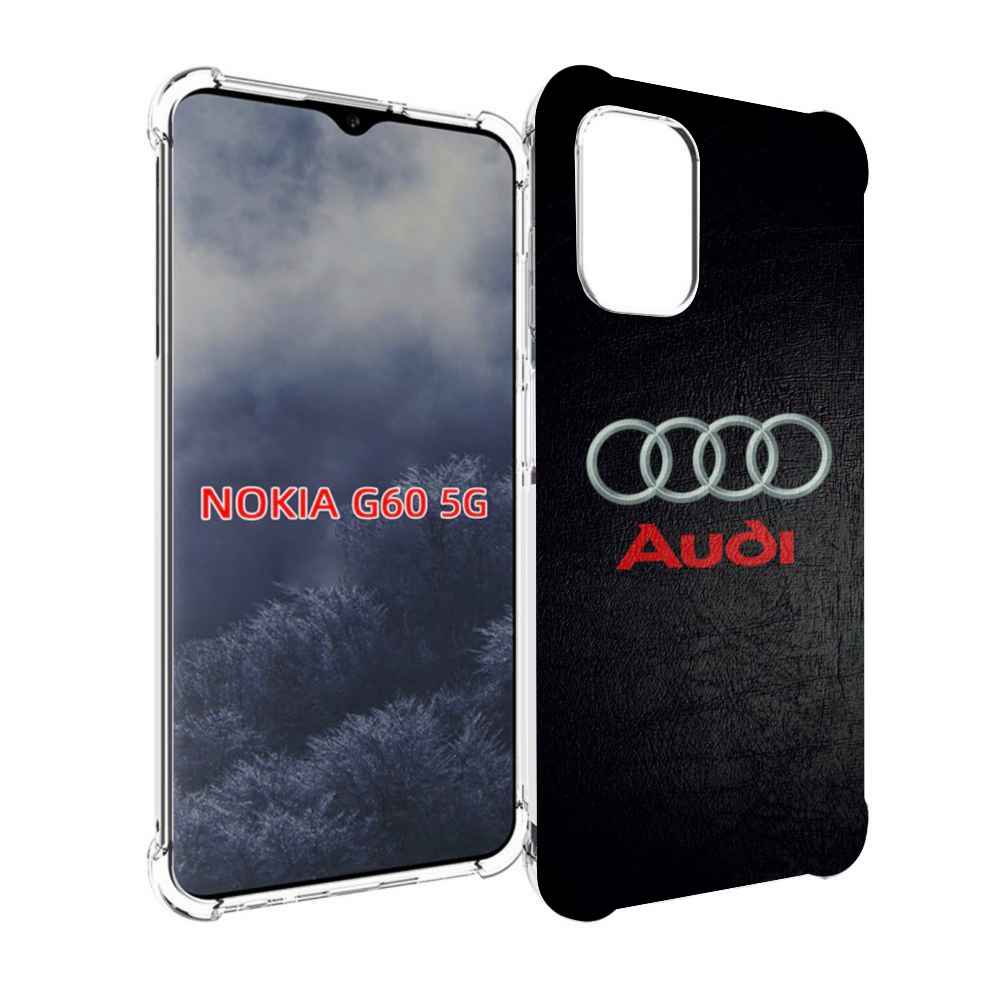 

Чехол MyPads audi ауди 6 мужской для Nokia G60 5G, Прозрачный, Tocco