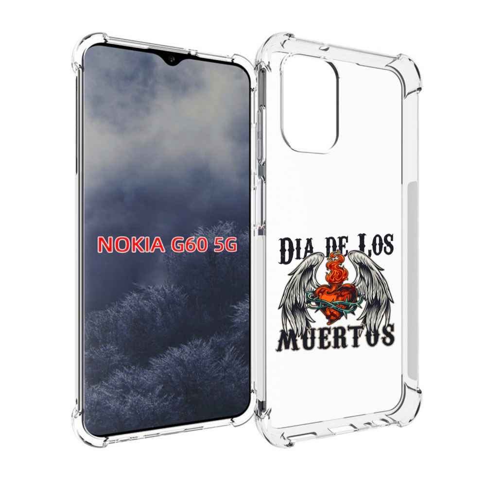 

Чехол MyPads burning-heart для Nokia G60 5G, Прозрачный, Tocco