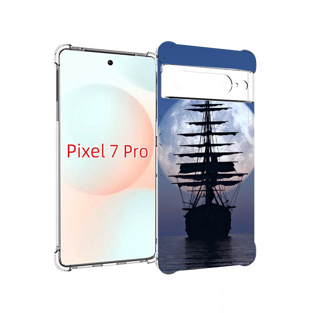 

Чехол Mypads Парус-В-Море Для Google Pixel 7 Pro, Прозрачный, Tocco