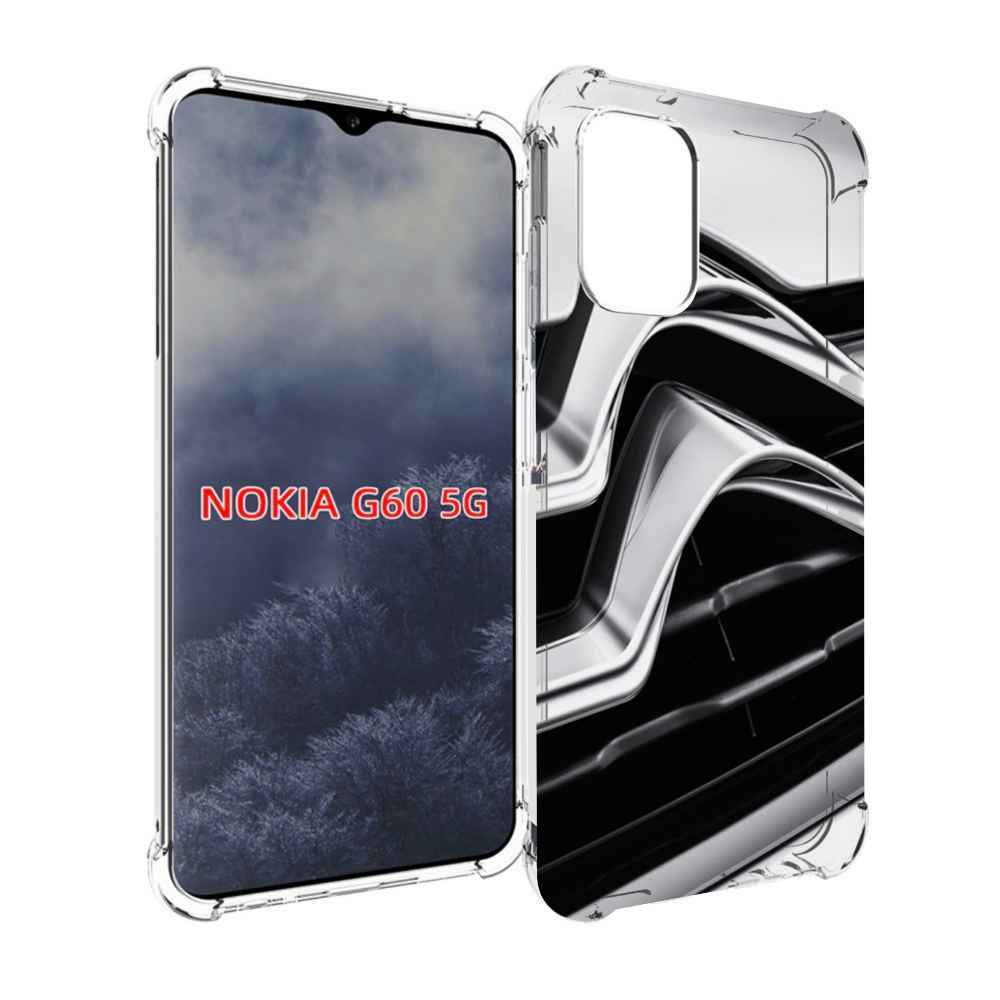 

Чехол MyPads citroen-ситроен мужской для Nokia G60 5G, Прозрачный, Tocco