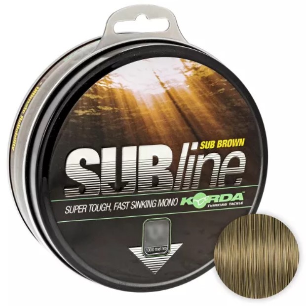 

Леска Korda Subline Ultra Tough 1000м. 0.35мм. BROWN, Коричневый, Subline Ultra Tough